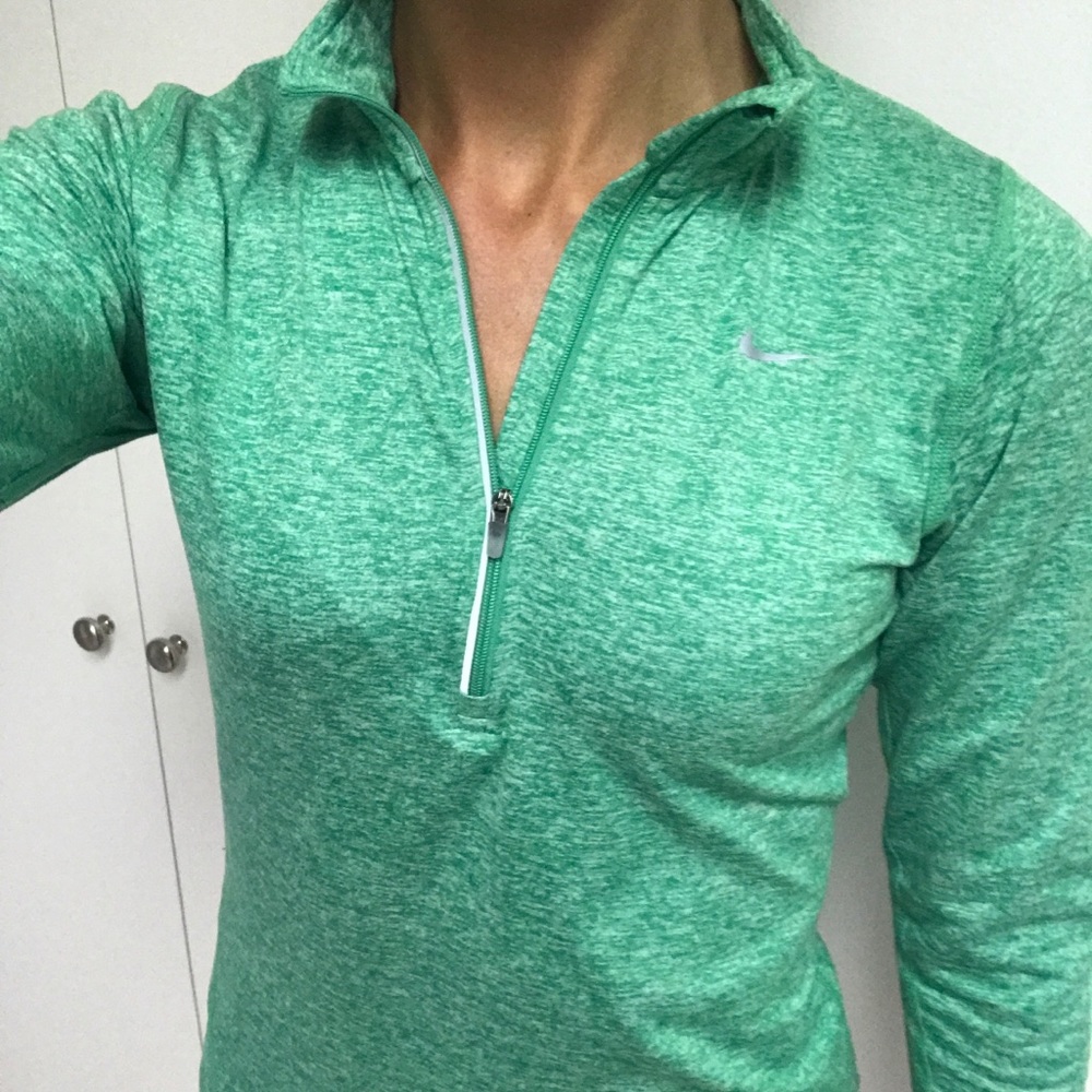 Nike Half ZIP Green